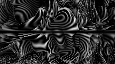 3D folds Stock Footage 141536402