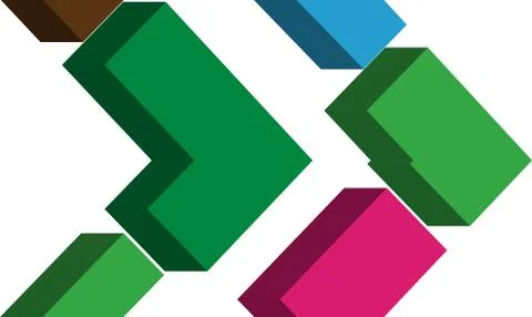3d font symbol Stock Illustration