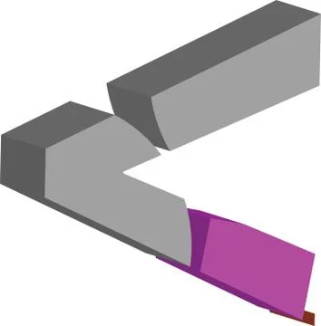 3d font symbol Stock Illustration
