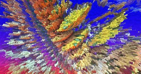 3D Fractal Stock Illustration