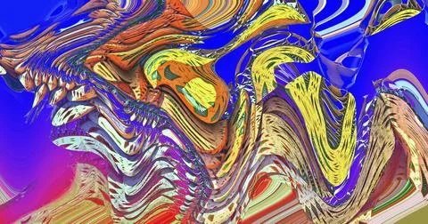 3D Fractal Stock Illustration