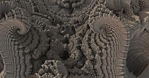 3D Fractal Stock Illustration