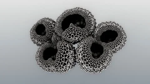 3D fractal VJ loop - Alien Flora Vidéo 10596259