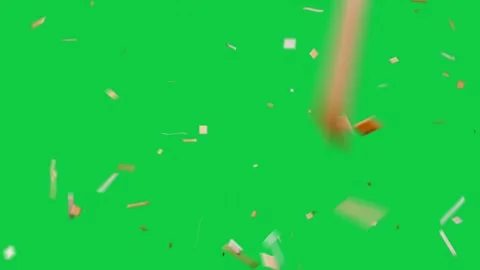 3D fragment cloud forming after burst, rotating and dispersing on transparent Video stock 337506304