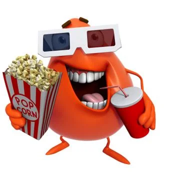 3d funny monsters Stock Illustration