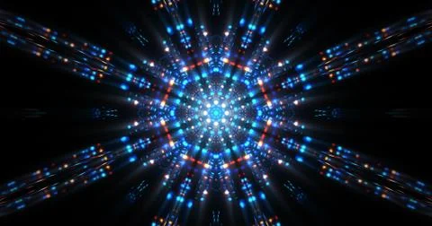 3D Futuristic abstract background. 스톡 일러스트
