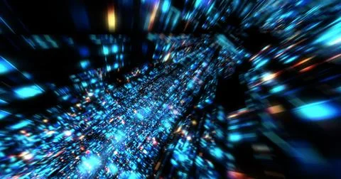 3D Futuristic abstract background. 스톡 일러스트