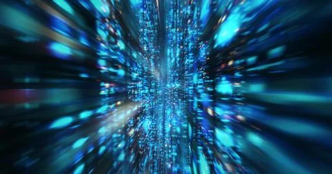 3D Futuristic abstract background. Illustrazione stock