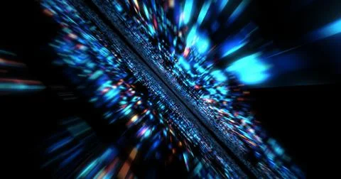 3D Futuristic abstract background. Illustrazione stock