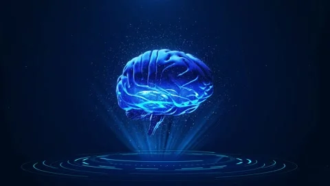 3D Futuristic AI Creation Artificial int... Stock Video Pond5