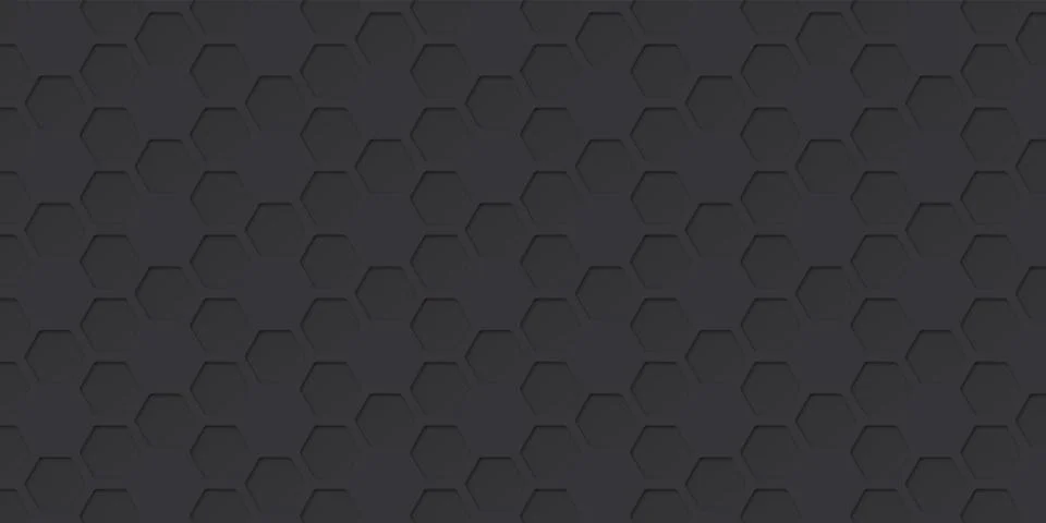 3D futuristic honeycomb repeat pattern gray color paper cut style graphic i.. Stockillustratie