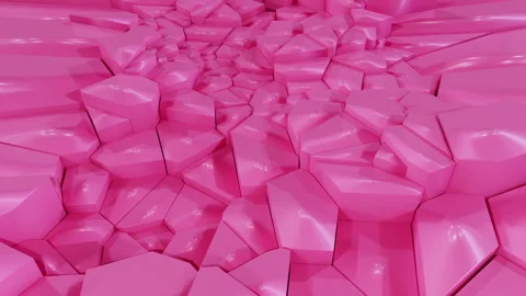 3D Futuristic Pink Background Stock Footage 312694539