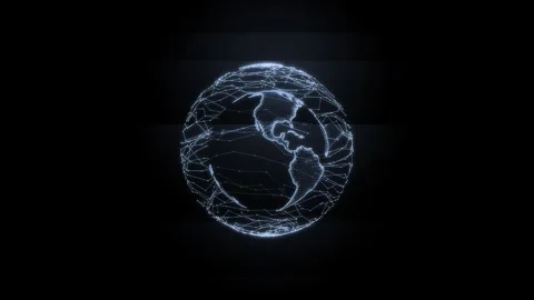 3D futuristic visualisation of metaverse immersive virtual world Stock Footage 248508446