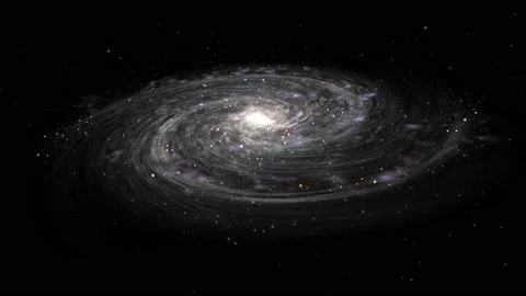 3D Galaxy flythrough Stock-Footage 221687284