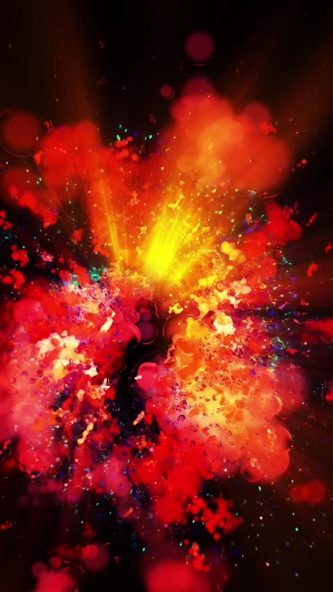 The 3D galaxy Stock Footage 303280382
