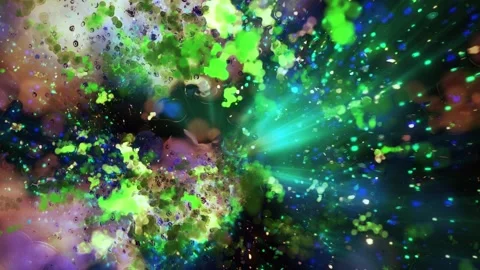 The 3D galaxy Video stock 303280384