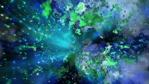 The 3D galaxy Stock Footage 303280788