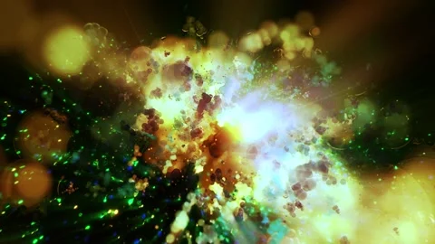 The 3D galaxy Stock Footage 303281114
