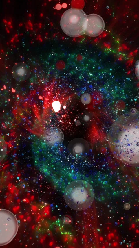 The 3D galaxy Stock Footage 303282557