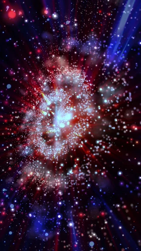 The 3D galaxy Stock Footage 303283356
