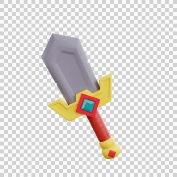 3d game asset Stock Illustration