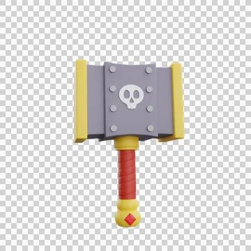 3d game asset Stock Illustration