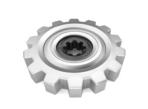 3D gear Stock Illustration