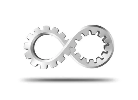 3D gear Stock Illustration