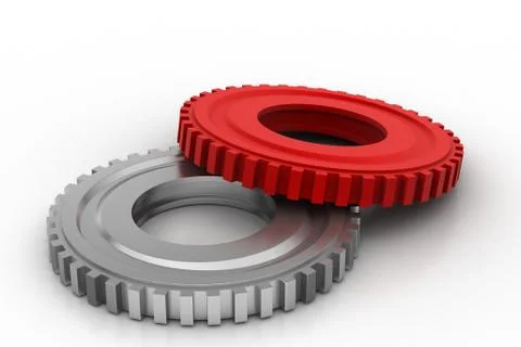 3d gear wheel Free Stock Illustration