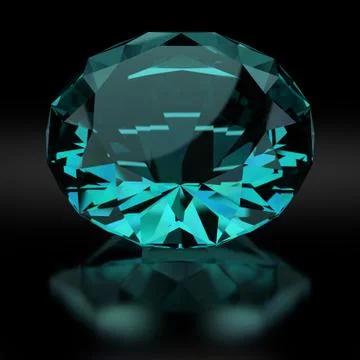 3d gems. Stock Illustration