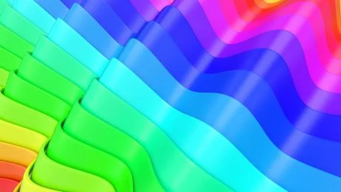3D Geometric Abstract Background 스톡 일러스트