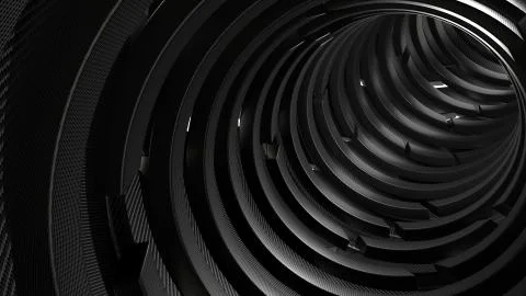 3D Geometric Abstract Background Stock Illustration