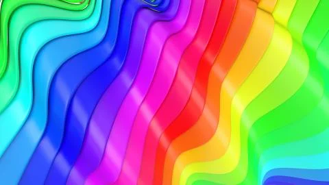 3D Geometric Abstract Background Stock Illustration