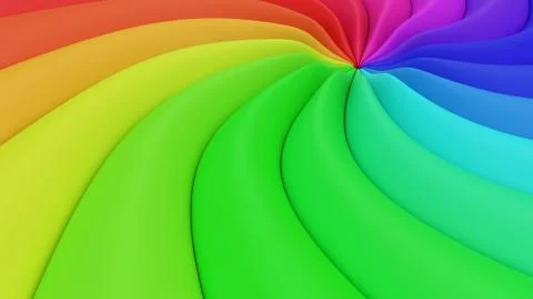 3D Geometric Abstract Background Stock Illustration