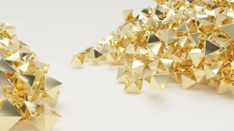 3D Geometric Abstract Hexagonal Wallpaper Background 스톡 일러스트