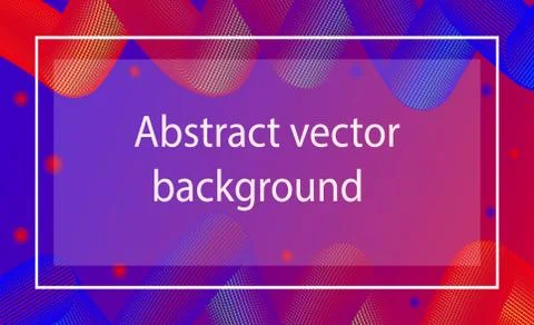 3D geometric pattern. Abstract fluid background. Vector illustration. Dynamic Stock Illustration