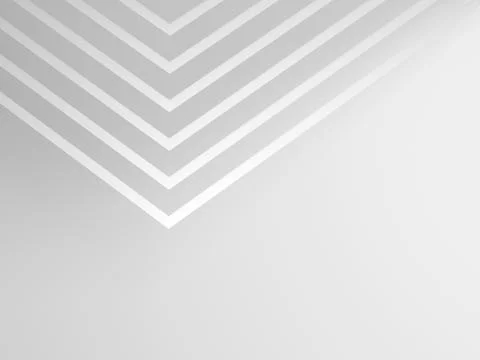 3d geometric pattern of corners Stock Illustration