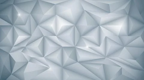 3D Geometric, Polygon, Triangle pattern shape Illustrazione stock