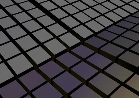 3D geometric shapes background texture Illustrazione stock