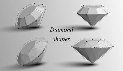 3d geometric vector background for business or science presentation. Stock Illustration