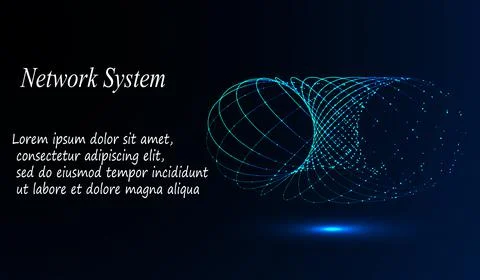 3d geometric vector background for business or science presentation. Stock Illustration