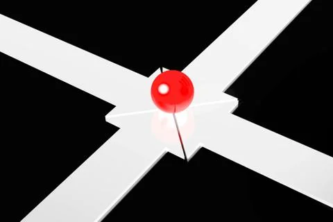 3D geometrical concept 스톡 일러스트