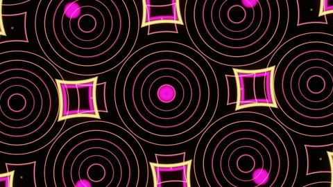 3D Geometry Background With Pattern Shapes morphing Stock Footage 275299524