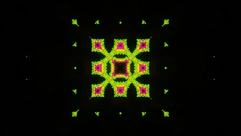 3D Geometry Background With Pattern Shapes morphing Stock Footage 275299527