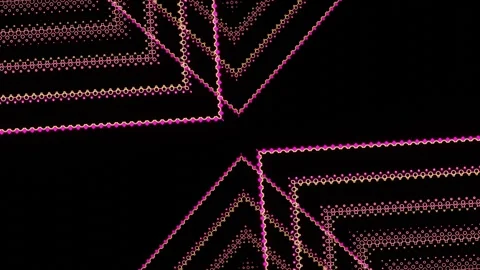 3D Geometry Background With Pattern Shapes morphing Stock Footage 275299551