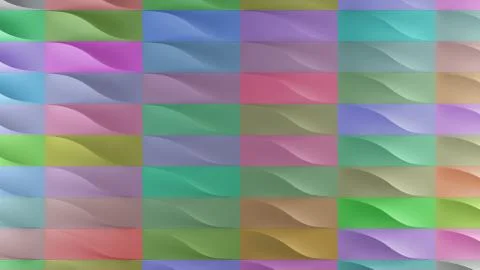 3d geometry background with repeating shapes Stock Illustration