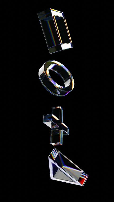 3d geometry shape background Stock Footage 276259872