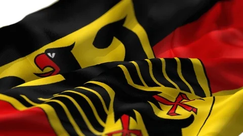 3D Germany flag Stock Footage 92107814