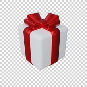 3D gift. 3d rendering illustration. Stock Illustration
