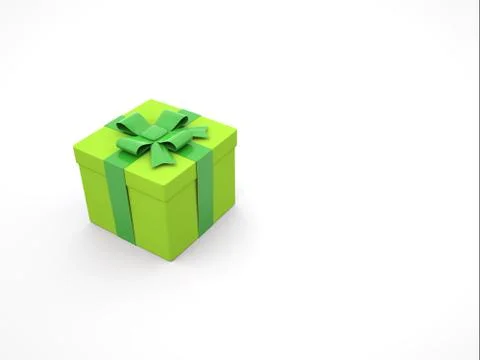 3d gift box Stock Illustration